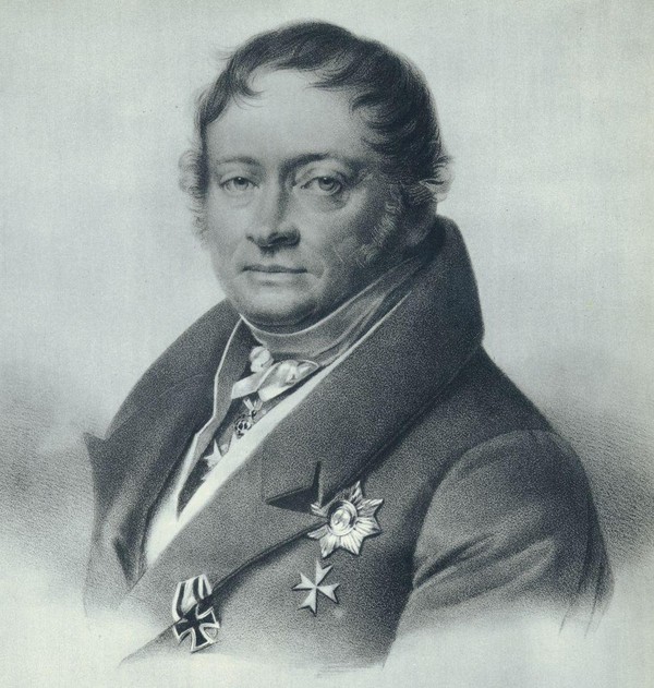 Portrait des Gründers der Henrichshütte Graf Henrich von Stolberg-Wernigerode