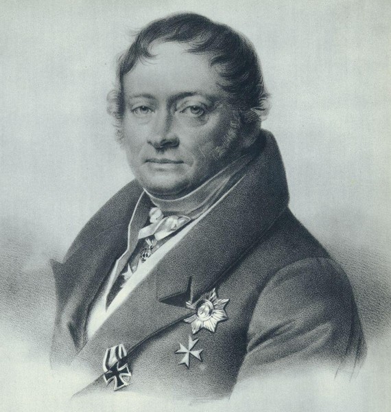 Portrait des Gründers der Henrichshütte Graf Henrich von Stolberg-Wernigerode