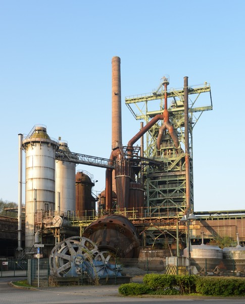 Blick auf die Henrichshütte